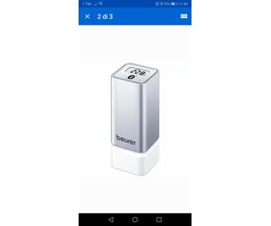 Beurer HM 55 Termoigrometro Argento