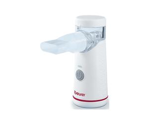 BEURER IH 51 Aerosol ad Aria Compressa, Compatto e Portatile, con Autopulizia, per Vie Respiratorie Superiori Inferiori