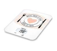 Beurer Bilancia Cucina Digitale Precisione 1 g Pesata Massima 5 Kg - KS19 Love - 704.17