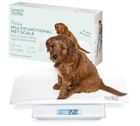 Beurer Love Your Pet Bilancia Polly per animali domestici e persone, con piatto di pesata rimovibile, bilancia per cuccioli a partire da 100 g, per piccoli animali con funzione fermo-pesata, 180 kg