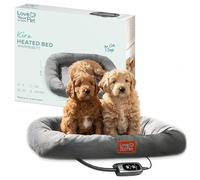 Beurer Love Your Pet Cuccia Termica "Kira" per Animali, Cuccia Riscaldante per Cani e Gatti con Timer e 2 Livelli di Calore, Sfoderabile, Lavabile, Impermeabile, Antigraffio e Sicura 58x50 cm