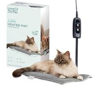 Beurer Love Your Pet Tappetino riscaldante "Lilli" per Cani e Gatti, taglia S, con Timer, termoforo piccolo per animali domestici, lavabile a 30 °C, resistente ai graffi e impermeabile, 41 x 34 cm