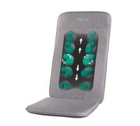 Beurer MG 202 - Cuscino massaggiante shiatsu per la casa e l'ufficio, 2 livelli di intensità, corpo posteriore sottile, adatto per poltrone, divani e sedie da ufficio, design moderno, grigio chiaro