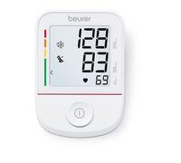 Beurer BM 38 Misuratore di pressione da braccio, Funzionamento con un solo pulsante BM 38, misurazione precisa grazie all'indicatore del valore a riposo, rilevazione delle aritmie, display XL