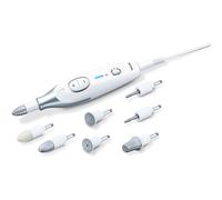 Beurer MP 42 Fresa per Unghie Professionale con 7 Accessori in Zaffiro e Feltro, per Manicure e Pedicure e Luce LED, Velocità a regolazione continua in senso orario e antiorario, tappo di protezione