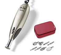 Beurer MP 60 Fresa elettrica per unghie, Set Professionale Manicure/Pedicure con 9 accessori inclusi, regolazione continua in senso orario e antiorario, custodia in dotazione