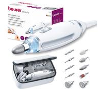 Beurer MP 62 Fresa elettrica Per Unghie da 5400 giri/min, inclusi 10 Accessori Per Manicure E Pedicure in feltro e zaffiro, con Luce LED, colore Bianc Beurer