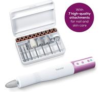Beurer MP52 Alimentato Da USB Manicure Pedicure Set Slim Design Con 7 Attacchi