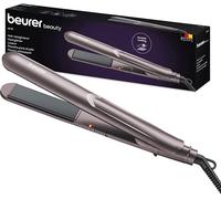 Beurer HS 15 Piastra per Capelli a Riscaldamento Rapido, Delicata per Acconciature Versatili, con Piastre Oscillanti per Lo Styling, Rivestimento in Ceramica e Spegnimento di Sicurezza