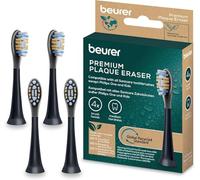 Beurer SC Plaque Eraser Testine per spazzolino elettrico, 4 testine di ricambio per spazzolini sonici Philips Sonicare, vibrazione ottimizzata dei peli, grado di durezza media