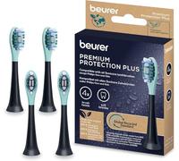 Beurer SC Protection Plus - Testine per spazzolino elettrico, 4 spazzole di ricambio compatibili con spazzolini sonici Philips Sonicare per denti sensibili, durezza morbida