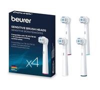 BEURER TB4 Sensitive testine di ricambio per spazzolino for Beurer TB30/50 4 pz