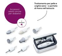 Beurer MP 42 Acciaio inossidabile, Bianco