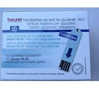 Beurer Strisce Reattive Misurazione Glicemia per GL 40, Confezione da 50 - NUOVO