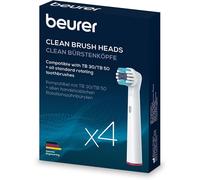 Beurer Tb clean testine spazzolini elettrici 4 pezzi