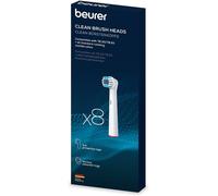 Beurer Tb clean testine spazzolini elettrici 8 pezzi