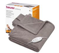 Beurer HD 75 Coperta elettrica 100 W Grigio Tessuto felpato