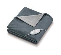 Beurer Termocoperta Matrimoniale 180x130 cm Lavabile 100 Watt HD 75 Dark Grey
