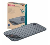 Beurer Termoforo HK 123 XXL Cosy Grey Green Planet, Termoforo traspirante a riscaldamento rapido in formato XXL 60 x 30 cm della serie Green Planet, Grigio in materiale riciclato