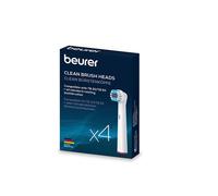 Beurer Testine Ricambio Pulite 4 pezzi - Testine di ricambio spazzolino