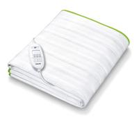 Beurer TS 15 Coprimaterasso termico, scaldaletto per Letto Singolo con Elastici per Fissaggio al Materasso, Superficie traspirante, dimensioni 150 x 80 cm, lavabile in lavatrice