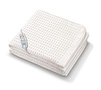 Beurer UB 100 Cosy, Coprimaterasso termico, scaldaletto Singolo, con 2 Zone Termiche e 9 Livelli di Temperatura ciascuna, funzione di arresto selezionabile, dimensioni 200 x 100 CM