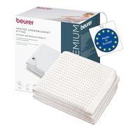 Beurer UB 101 Scaldaletto per materasso singolo 198 × 92 cm, 2 zone di riscaldamento diverse, 9 livelli di temperatura, spegnimento automatico, modalità ECO, lavabile in lavatrice