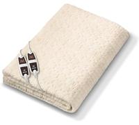 Beurer UB 56 Teddy, Coprimaterasso termico, scaldaletto Matrimoniale, materiale in Morbido Peluche, con 2 Zone Termiche Individuali, sistema di sicurezza Beurer BSS, dimensioni 150 x 160 cm