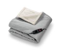 Beurer Wärmedecke HD 81 Cord Light Grey Green Planet 400.16