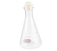 Beuta da Laboratorio 1000ml Conica con Tappo in Vetro