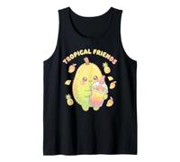 Bevanda al Durian Bubble Tea Kawaii Tropical Friends Canotta