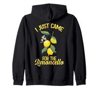 Bevanda al limone italiana L'estate italiana è venuta per il limoncello Felpa con Cappuccio