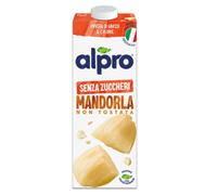 Bevanda alla Mandorla Alpro Senza Zuccheri 8 Buste da 1 litro Vegetale