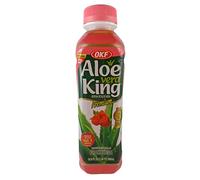 Bevanda all'aloe vera King, confezione da 20 (20 x 500 ml) con 5 € monouso