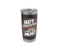 Bevanda calda al cacao caldo Bicchiere termico in acciaio inox doppia parete