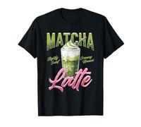 Bevanda cremosa al tè Verde Freddo Umami Matcha Latte Maglietta