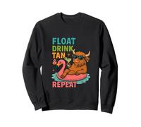 Bevanda galleggiante Tan & Repeat Pool Party Fun Felpa