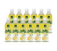 Bevanda Tropical Aloe Vera Al Limone Con Gusto Di Limone 500Ml 12 Pezzi