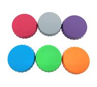 Bevande lattine al coperchio silicone soda lattine coperchio di sodio drink cover tops bevande sigilla gust saper perfetto per la spiaggia da golf da pesca da golf da 6 pacchetti coke coperchi di coc