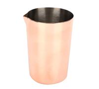 Bevande miste, 500 ml 304 tazza da cocktail in acciaio inossidabile che beve vino mescolando tazza di miscelazione bar per bere utensili per bere per il viaggio per ufficio a casa (Oro rosa)