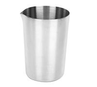 Bevande miste, 500 ml 304 tazza da cocktail in acciaio inossidabile che beve vino mescolando tazza di miscelazione bar per bere utensili per bere per il viaggio per ufficio a casa (Argento)