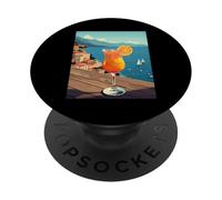 Bevande per le vacanze Mixer estivi Ricetta per feste Bar a casa PopSockets PopGrip Adesivo