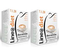 BEVANDE PROTEICHE Line@diet - preparati proteici 20 bustine monodose (20 bevande CAPPUCCINO)