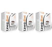 BEVANDE PROTEICHE Line@diet - preparati proteici 30 bustine monodose (30 bevande CIOCCOLATO)