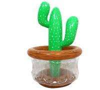 BEVANGE BEVANGE Gonfiabile, Barattolo Di Gonfiabile, Di Del Cactus Compatibile Con Piscina | Frequer Di Ghiaccio Per Feste Con Motto Hawaiano Per La Piscina Estiva, D