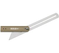 Bevel Square With Angle Graduations Sola Vstg 200 Mm NUOVO