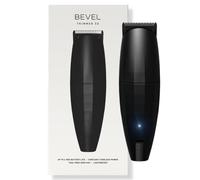 Bevel Tosaerba da viaggio da uomo - Black Edition tosaerba senza fili, batteria ricaricabile da 4 ore, lama regolabile senza attrezzi, forniture da barbiere, tosaerba per baffi