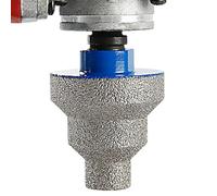 Beveling Chamfer Bits, Countersink Drill Attachments, Woodworking Tool Replacement, 2.4x1.97 Inches,Angolo Grinder Accessories, Precision Shaping for Enlarging Existing Holes