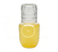 Beverage Companion: This carafe and cup combination provides perfect personal beverage serving in a thoughtfully designed package that enhances convenience and elegance, making it ideal for enjoying c