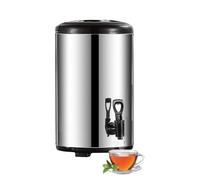 Beverage Dispenser - Stainless Steel Double Wall Container | Large Capacity Hot Water Juice Dispenser With Spigot, Coffee Tea Milk Drink Server For Party Catering Buffet Home Event Use